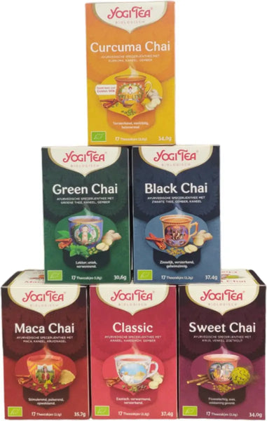 Yogi Tea Lucky Chai - 6 pakjes x17 theezakjes