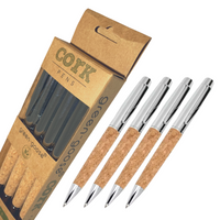 green-goose Kurk Pen - 4 Stuks