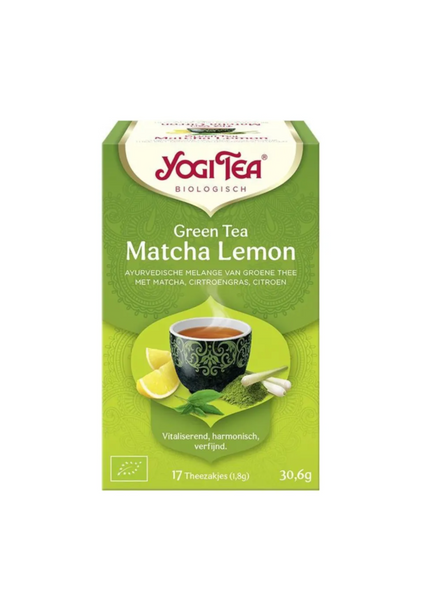 Yogi Tea Green Tea Matcha Lemon