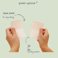 green-goose Wasstrips - 32 Strips - Ongeparfumeerd