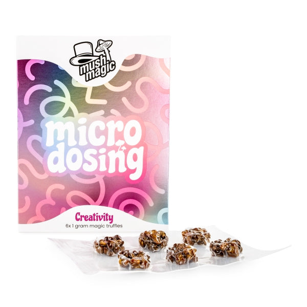 MushMagic Creativity Microdosing Truffel Pack: microdosing makkelijk gemaakt