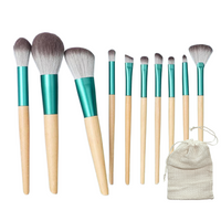 Make Up Borstel Set met Zak | 10 Stuks